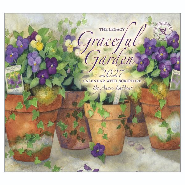Picture of 2027 Legacy GRACEFUL GARDEN Calendar By Annie LaPoint