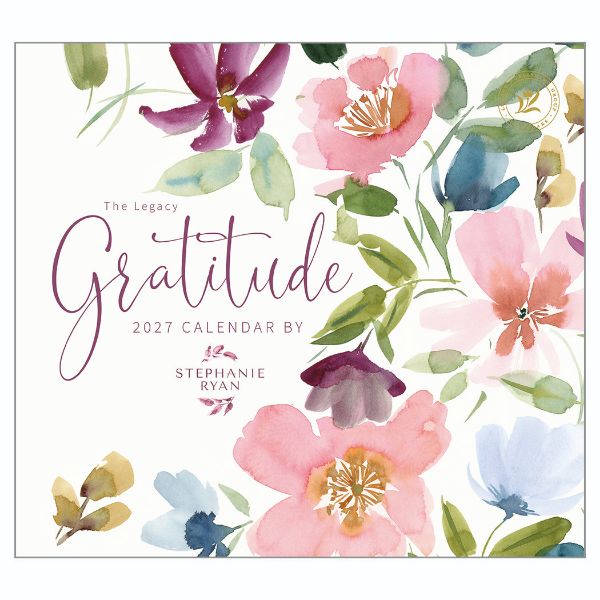 Picture of 2027 Legacy GRATITUDE Calendar By Stephanie Ryan