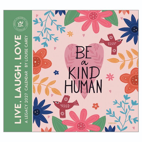 Picture of 2027 Legacy LIVE LAUGH LOVE Calendar By Louise Carey