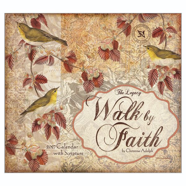 Picture of 2027 Legacy WALK BY FAITH Calendar By Christine Adolph