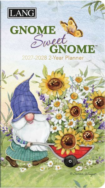 Picture of 2027 2 Year Pocket Planner Gnome Sweet Gnome By Susan Winget