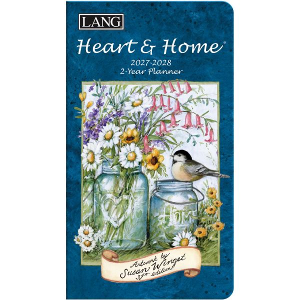 Picture of 2027 2 Year Pocket Planner Lang Heart & Home By Susan Winget