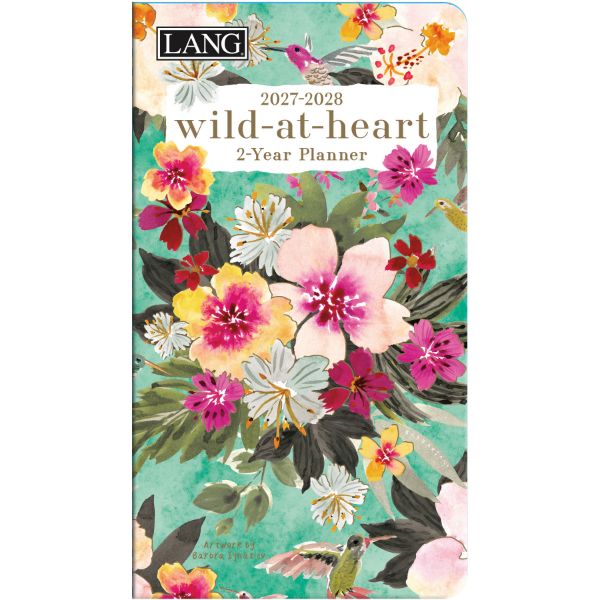Picture of 2027 2 Year Pocket Planner Wild At Heart By Barbra Ignatiev