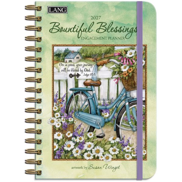 Picture of 2027 Monthly Engagement Planner Bountiful Blessings By Susan Winget