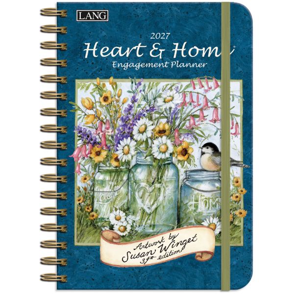 Picture of 2027 Monthly Engagement Planner Heart & Home By Susan Winget