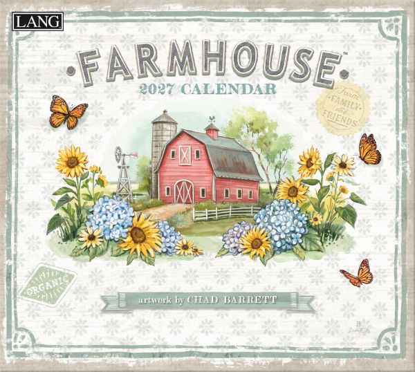 Picture of 2027 Lang FARMHOUSE Calendar By Chad Barrett