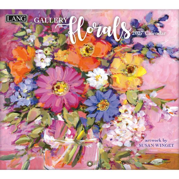 Picture of 2027 Lang GALLERY FLORALS Calendar By Susan Winget