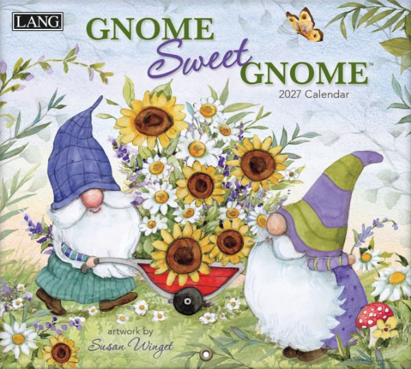 Picture of 2027 Lang GNOME SWEET GNOME Calendar By Susan Winget