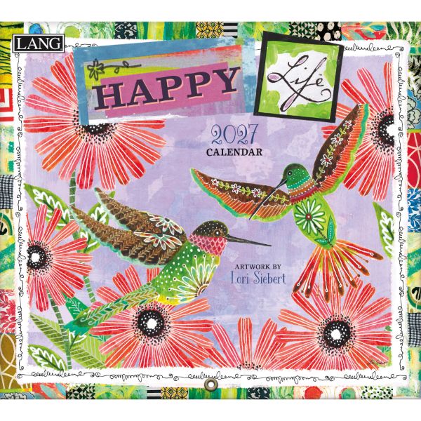 Picture of 2027 Lang HAPPY LIFE Calendar By Lori Siebert