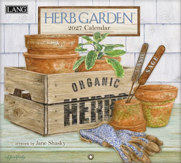Picture of 2027 Lang HERB GARDEN Calendar By Jane Shasky