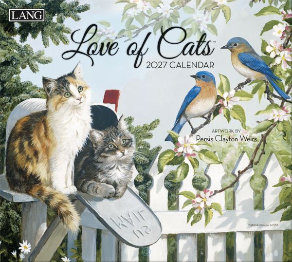 Picture of 2027 Lang LOVE OF CATS Calendar By Persis Clayton Weirs