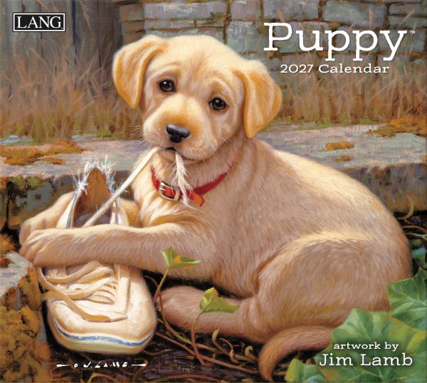 Picture of 2027 Lang PUPPY Calendar By Jim Lamb