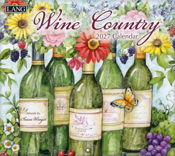 Picture of 2027 Lang WINE COUNTRY Calendar By Susan Winget